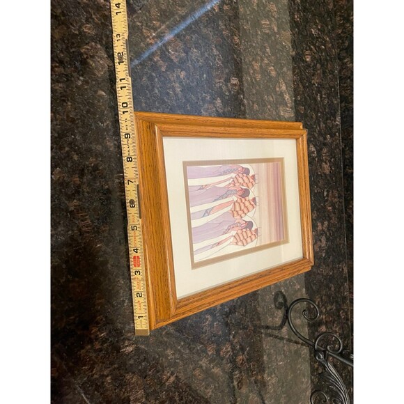 Amado M. Pena's - Lovely Small Subtle Matted Framed Print - Picture 8 of 8